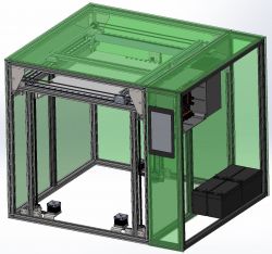 GreenMaker V1.0 - Advanced 3D printer