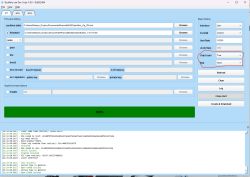Bouffalo Lab Dev Cube with firmware flash completed Bouffalo Lab Dev Cube interface with loaded firmware file