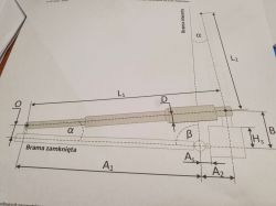 Jak zamocować siłownik i uchwyt? Sprzęt: zestaw FAAC 414 LONG.