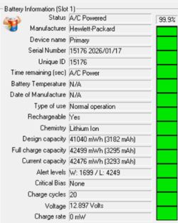 HP EliteBook 650 G9 - alert baterii po wymianie na zamiennik, jak wyłączyć?