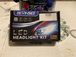 BEVINSE - Zamiennik LED do samochodowych świateł drogowych