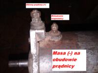 Jak podłączyć prądnicę z Malucha do trójkołowca z akumulatorem?