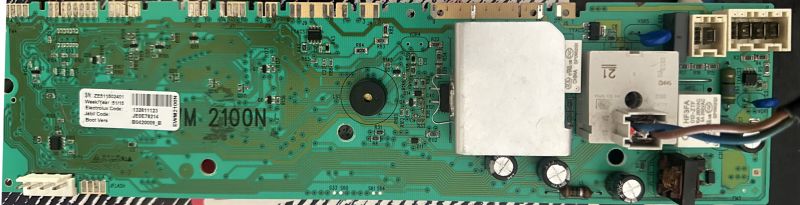 Electrolux EWM2100N – blokada drzwi nie zadziałała, upływ prądu w ACS110-7S 1 kΩ