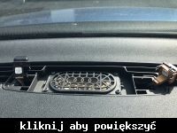 Audi A3 8P, glośniki pod samo radio
