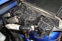 Peugeot Partner 2.0HDi 2003r RHY - Przewody od elektrozaworu EGR