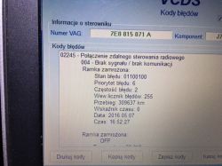 VW T5: Ustawienia i kodowanie dogrzewacza Thermo Top C - aktywacja 3 grupy