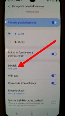 Ustawianie dźwięku SMS na Samsungu M21 z Androidem 11 i A52s z Androidem 12