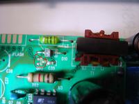 Zmywarka Electrolux ESF 66030 - Wymiana przekaźnika, spalony element QD2