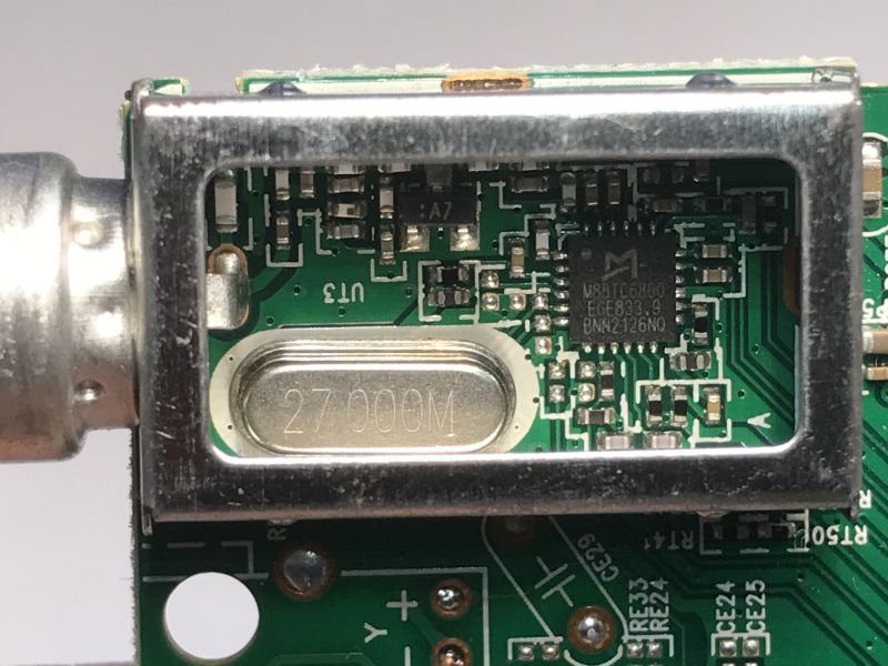 The interior of the DVB-T2 Ferguson Ariva T75 receiver, DIY potential The interior of the DVB-T2 Ferguson Ariva T75 receiver, DIY potential