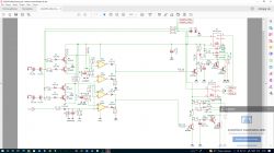 Schemat Układu Zabezpieczenia Przed Napięciem Stałym Schemat układu zabezpieczenia przed napięciem stałym z elementami elektronicznymi.