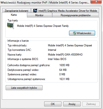 intel graphics media accelerator 4500mhd update
