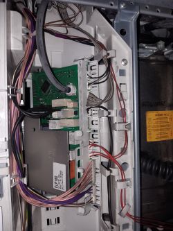 Miele W5000 - schemat podłączenia modułu ELP165S