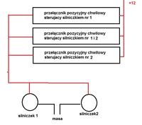 sterowanie przełącznikami pozycyjnymi, gdzie umieścić diode prostowniczą