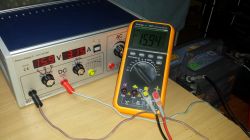 Battery - Charging with a 0-30V 0-10 A laboratory power supply