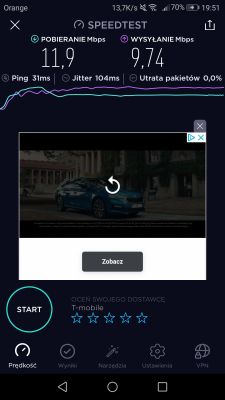 Jaką antenę do LTE 800 wybrać na odległość ok 8km(Huawei B525)?