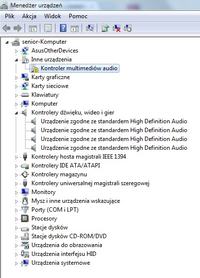 SB0730 - Instalacja sterowników na Win7x64 nie wykrywa karty po restarcie