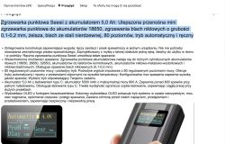 Amatorska zgrzewarka do ogniw na bazie gotowych modułów chińskich z Ali.