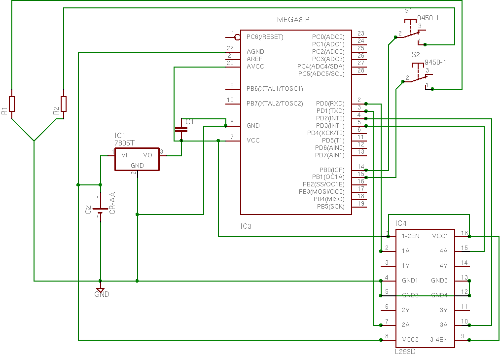 Podłączenie przycisków do ATmega8 – jak wyeliminować drgania styków i fałszywe sygnały?