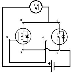 Dlaczego IRFZ44 w regulatorze 450W 36V reaguje na dotyk bramki?