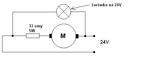 Jak zmienic napiecie z 24V na 12V do zasilenia koguta