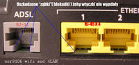 USR-9106 WIFI 4LAN ROUTER -problem z gniazdami RJ