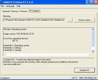 Kłopot z OS Update z panelem OP73 w WinCC 2007 Flexible