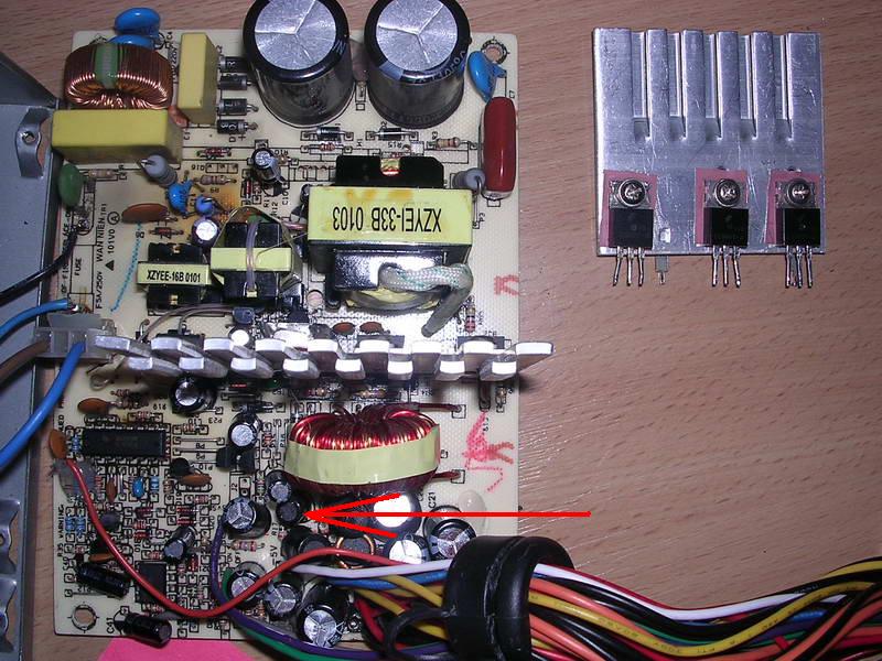 Zasilacz Codegen 300W - identyfikacja i wartość elementu L9