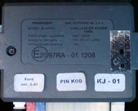 Clifford Challenger NT uruchomienie antynapadu - Ford Mondeo