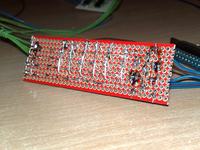 Jak zbudować matrycę LED 128x16 z układami 74HC595 i 74154?