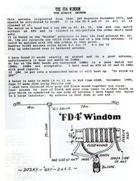 FD4 Windom - by Tom Sorbie GM3MXN - elektroda.pl