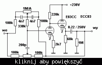 Regulacja barwy tonu na lampie trioda-trioda