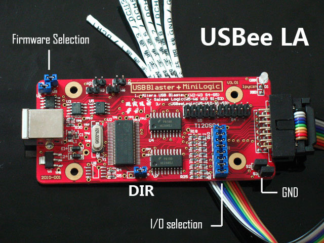 [Sprzedam]Analizator stanów logicznych [USBee + Saleae] + Altera USB