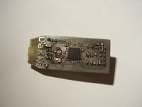 Najmniejszy programator USBasp na elektrodzie by DaKKi