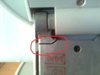 Monitor LCD Samsung BF760 jak naprawić zawias podstawy