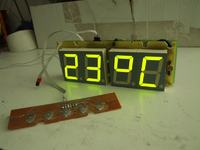 Zegar LED z DCF77 i termometrem