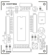 Niewielki zestaw uruchomieniowy dla mikrokontrolerów PIC18F