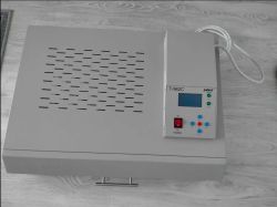 Piec lutowniczy Puhui T-962C z panelem sterującym i ekranem LCD na blacie