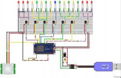 Diody LED sterowane przez wifi + czujnik światła i ruchu - NodeMCU + ESP8266 Diody LED sterowane przez wifi + czujnik światła i ruchu - NodeMCU + ESP8266