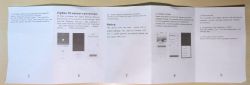 ZigBee TH Sensor User Manual User manual for ZigBee TH sensor on a table.