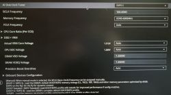 Ustawienia BIOS z wybranym trybem Ai Overclock Tuner: EXPO I