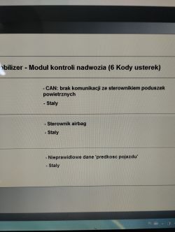 Problem z Opel Vivaro 2001 1.9dti , nie działa prędkościomierz i nie bije kilometrów