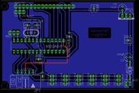 [Eagle] Prośba o sprawdzenie schematu i PCB - termometr DS18b20