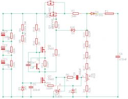 Liniowy regulator wysokiego napięcia: Projekt, PCB, zmiany w schemacie, IRFPG30, regulacja prądu
