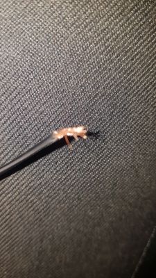 Problem z kablami zwrotnicy - Nie wiem czy połączenie cienkiego kabla i grubszeg