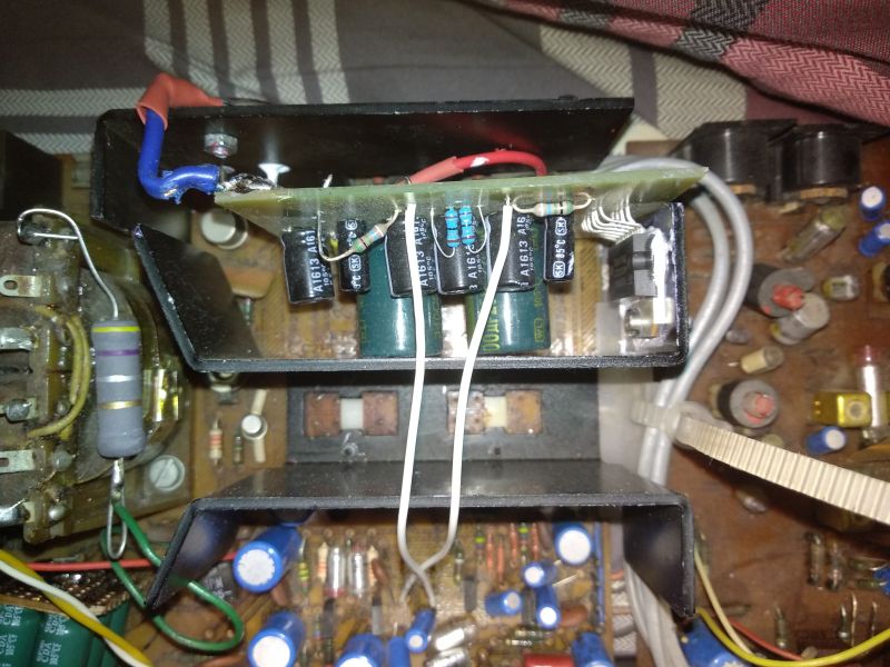 Duet DSP-301: UL1481 się grzeje - różnice napięć i modyfikacje