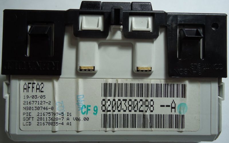 SAGEM AFFA2 Display: Accurate Pinout for Connecting with RENRDW380 Car Radio (GND on Pin 18) SAGEM AFFA2 Display: Accurate Pinout for Connecting with RENRDW380 Car Radio (GND on Pin 18)