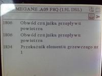 Megane 1,9 DCI 102KM - trudności z odpalaniem na zimnym silniku po nocy