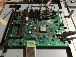 LG37LH3000-ZA - Brak obrazu/ obraz w czerwone paski / plamy. LG37LH3000-ZA - Brak obrazu/ obraz w czerwone paski / plamy.