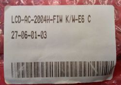 [Sprzedam] Wyświetlacz alfanumeryczny LCD 4x20 LCD-AC-2004H-FIW K/W-E6 C