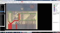 Obróbka zdjęcia PCB celem uzyskania idealnej BMP 2 kolorowej